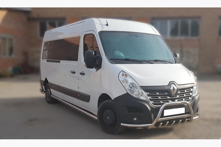 Renault Master 2011–2023 Přední ochranný rám WT003-Exlusive (nerez) Image