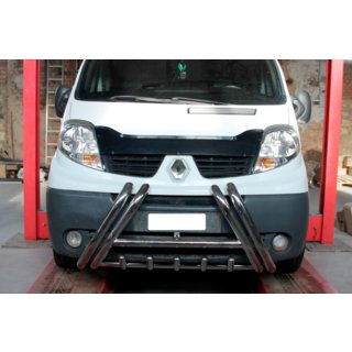 Přední ochranný rám F1-01 (nerez) Renault Trafic 2001–2015 fotografie 1