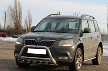 Skoda Yeti 2009–2017 Přední ochranný rám WT003 (nerez) fotografie 3