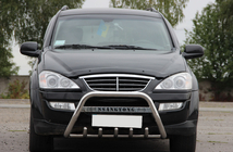 SsangYong Kyron 2005–2014 Přední ochranný rám (bullbar) WT004 (nerez) fotografie 1