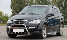 SsangYong Kyron 2005–2014 Přední ochranný rám (bullbar) WT004 (nerez) fotografie 3