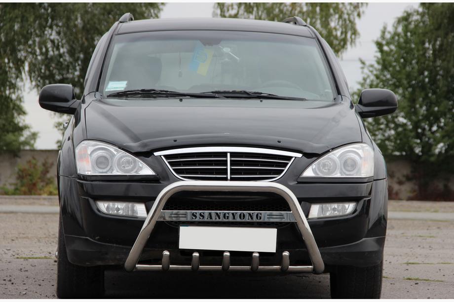 SsangYong Kyron 2005–2014 Přední ochranný rám (bullbar) WT004 (nerez) Image
