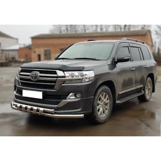 Přední nerezový ochranný rám ST015 (2015+) Toyota Land Cruiser 200 2007–2021 fotografie 3