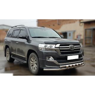 Přední nerezový ochranný rám ST015 (2015+) Toyota Land Cruiser 200 2007–2021 fotografie 2