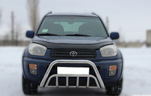 Toyota Rav 4 2001–2005 Přední ochranný rám WT002 (nerez) fotografie 1