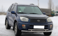 Toyota Rav 4 2001–2005 Přední ochranný rám ST014-1 (nerez) fotografie 2
