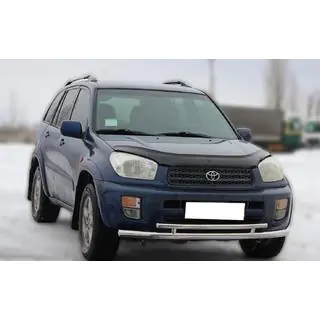 Přední ochranný rám ST014-1 (nerez) Toyota Rav 4 2001–2005 fotografie 2