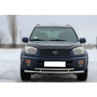 Přední ochranný rám ST014-1 (nerez) Toyota Rav 4 2001–2005 fotografie 1