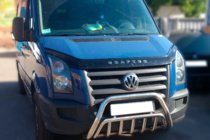 Volkswagen Crafter 2006–2016 Přední ochranný rám WT002 (nerez) fotografie 1