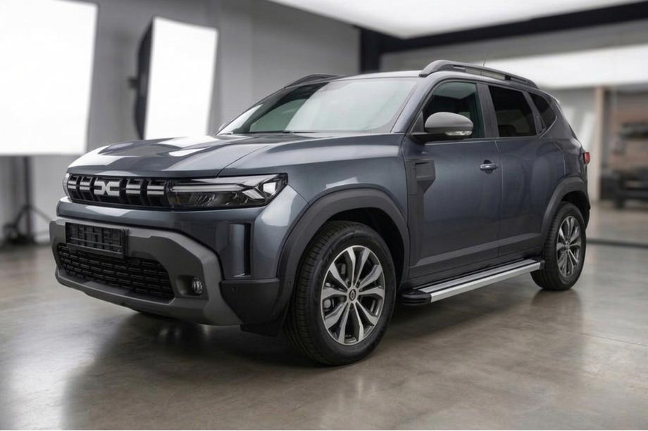 Dacia Duster 2024– Boční prahy Maya V4 (2 ks, hliník) Image