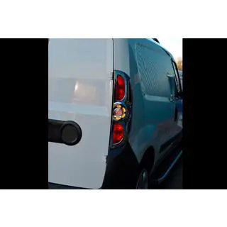 Chromové kryty zadních světel (2010-2015, 2 ks, plast) Fiat Doblo II 2010–2022 fotografie 2