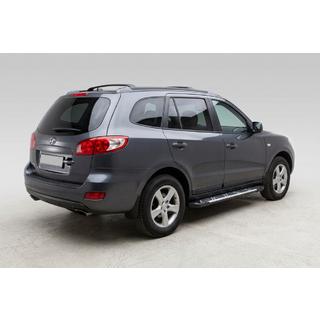 Boční nášlapy Sunrise (2 ks, hliník) Hyundai Santa Fe 2 2006–2012 fotografie 1