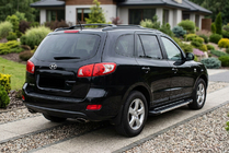 Hyundai Santa Fe 2 2006–2012 Boční prahy RedLine V1 (2 ks, hliník) fotografie 1