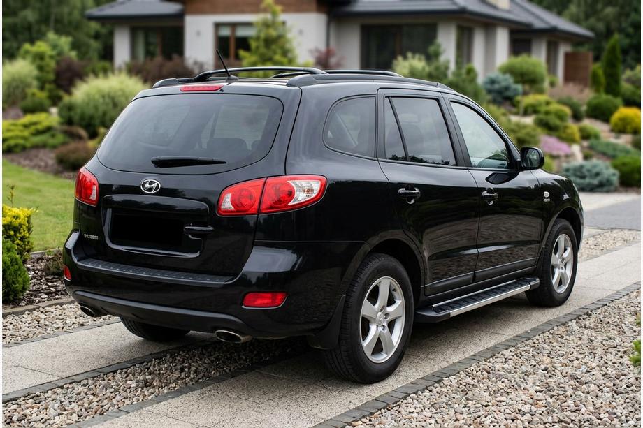 Hyundai Santa Fe 2 2006–2012 Boční prahy RedLine V1 (2 ks, hliník) Image
