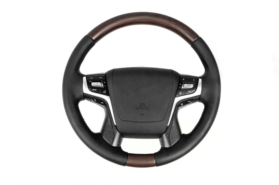 Toyota Land Cruiser 200 2007–2021 Vyhřívaný volant (tmavé dřevo) Image
