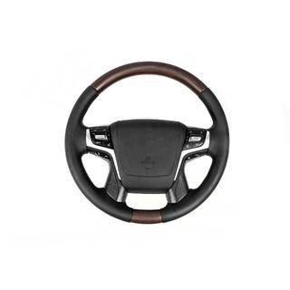 Vyhřívaný volant (tmavé dřevo) Toyota Land Cruiser Prado 150 2009–2023 fotografie 1