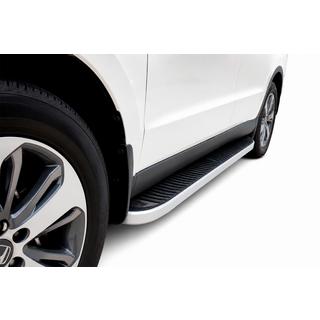 Boční prahy Tayga Grey (2 ks, hliník) Hyundai Santa Fe 2 2006–2012 fotografie 1