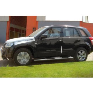 Boční nerezové trubky (2 ks) Suzuki Grand Vitara 2005–2017 fotografie 1