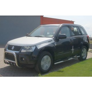 Boční nerezové trubky (2 ks) Suzuki Grand Vitara 2005–2017 fotografie 2
