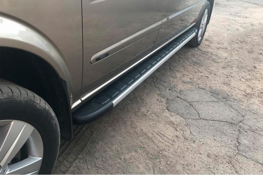 Mercedes Vito W639 2004–2014 Boční nášlapy Duru (2 ks, hliník) Image