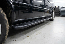 Mercedes Vito W639 2004–2014 Boční prahy Bosphorus Black (2 ks, hliník) fotografie 1