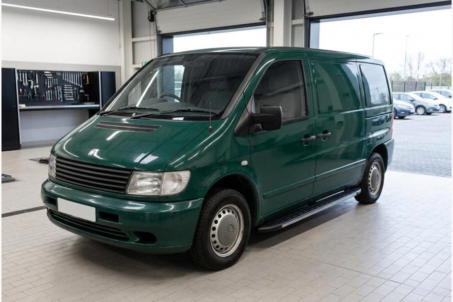 Mercedes Vito W638 1996–2003 Boční nášlapy Duru (2 ks, hliník) Fotografie 1
