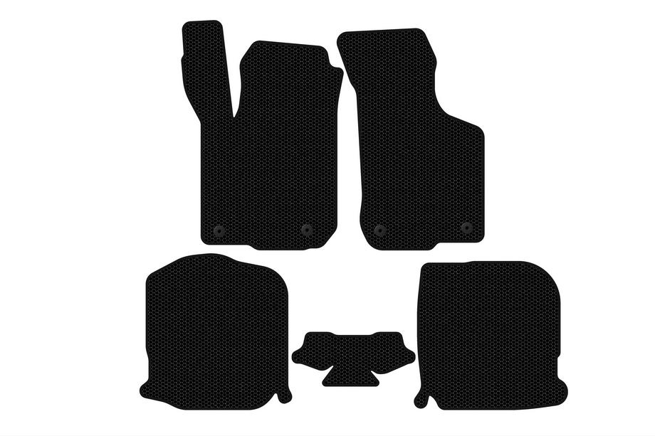 Audi A3 1996–2003 Gumové koberečky Carsuit (HB, 3dveřové, černé) Image