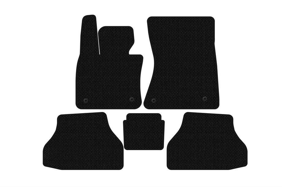 BMW X6 E71 2008–2014 Gumové autokoberce Carsuit V-2 (černé) Image