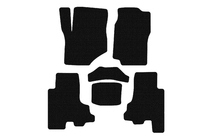 Chevrolet Trailblazer 2002–2012 Gumové autokoberce Carsuit (černé) fotografie 1
