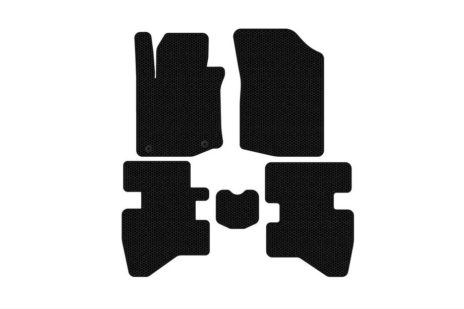 Citroen C-1 2005–2014 Gumové autokoberce Carsuit (HB, černé) Image