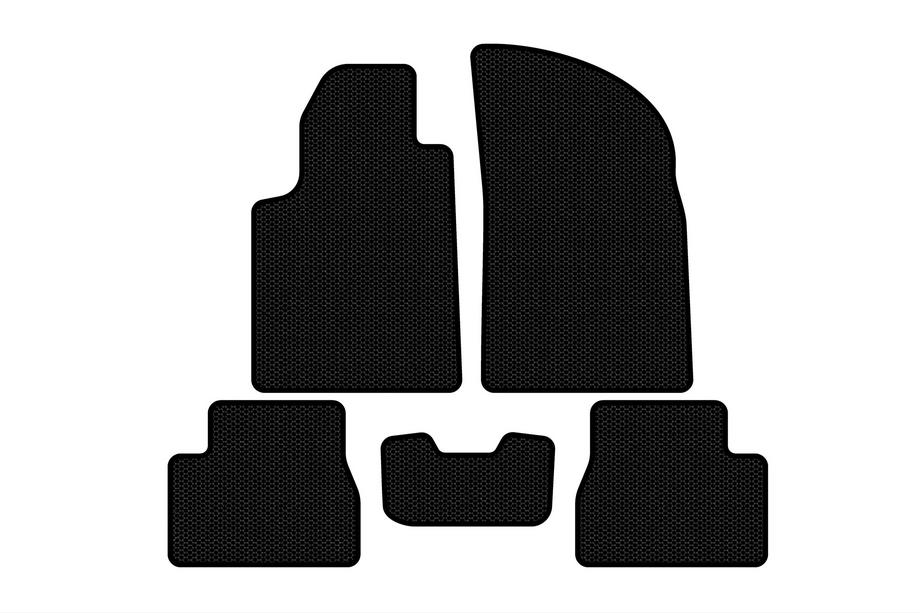 Citroen C-3 2002–2009 Gumové autokoberce Carsuit (černé) Image