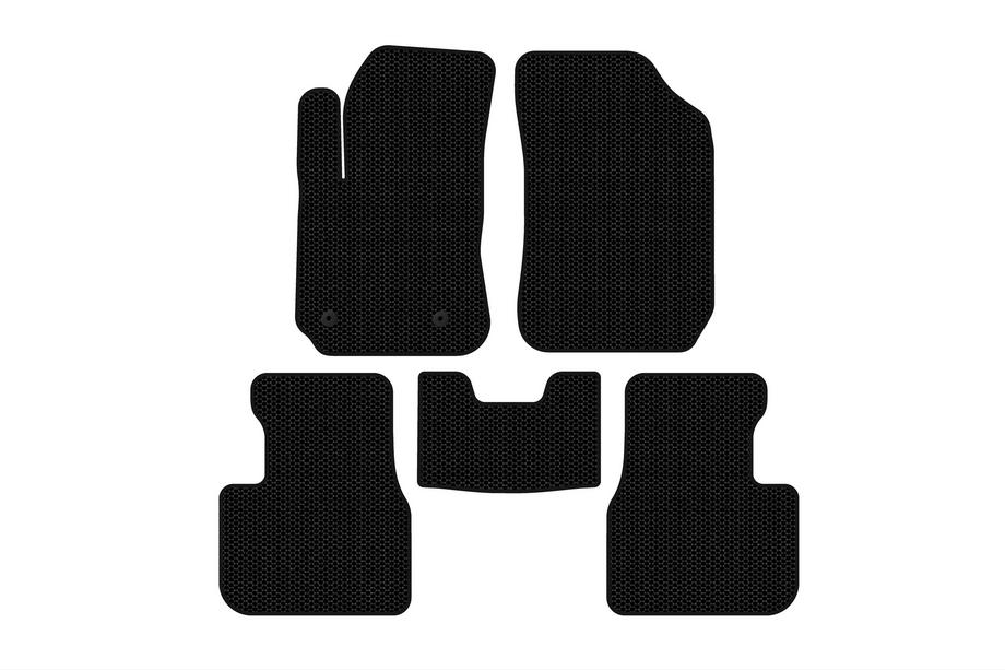 Citroen Cactus 2014–2020 Gumové autokoberce Carsuit (černé) Image