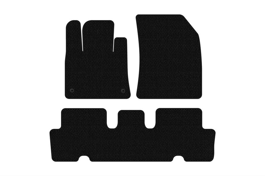 Citroen C-4 Picasso 2013–2022 Gumové autokoberce Carsuit V1 (2 řady, černé) Image