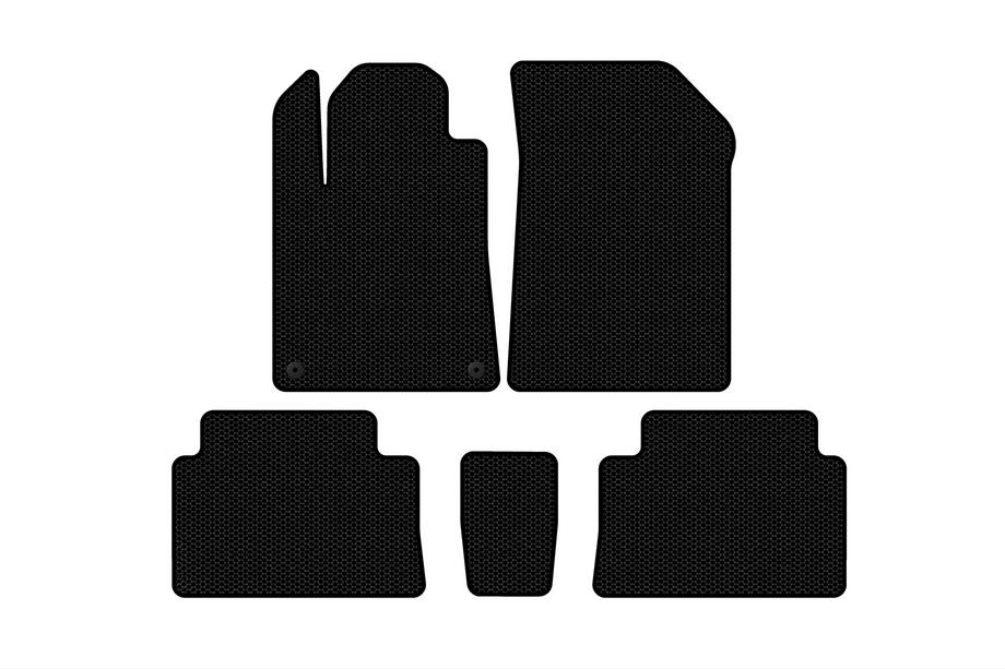 Citroen C-5 2001–2008 Gumové autokoberce Carsuit (černé) Image