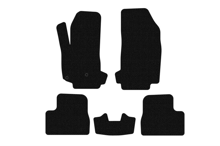 Citroen DS-3 2009–2016 Gumové autokoberce Carsuit V-2 (černé) Image