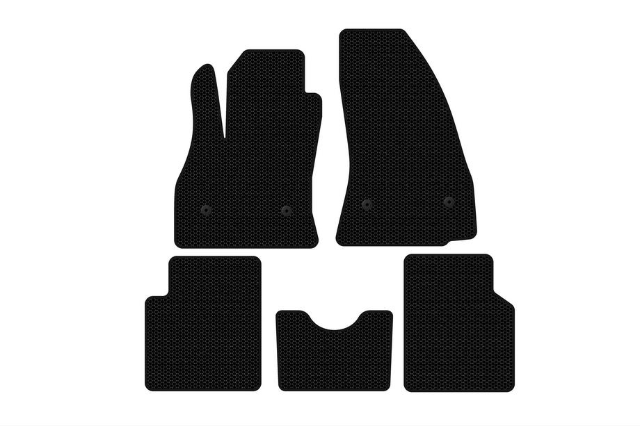 Fiat 500/500L 2013–2022 Gumové autokoberce Carsuit (pro 500L, černé) Image