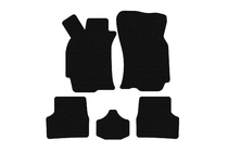 Fiat Albea 2002–2012 Gumové autokoberce Carsuit (SD, černé) fotografie 1