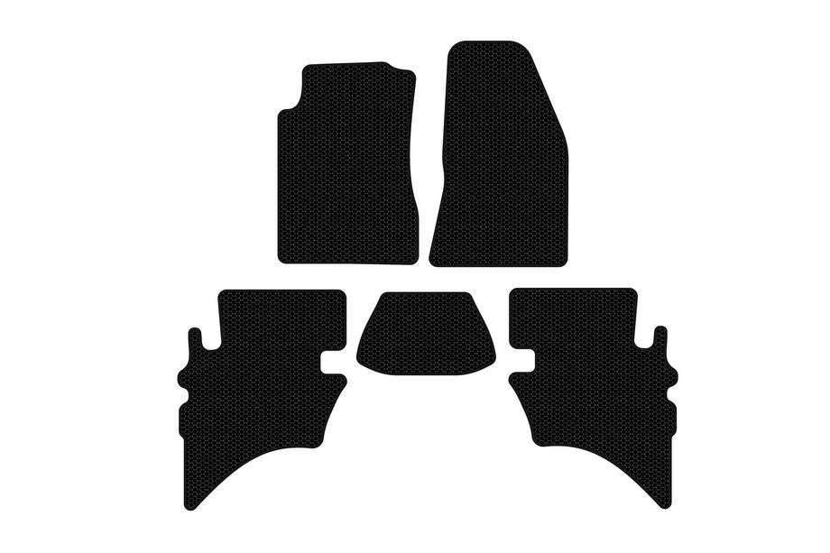 Ford Ranger 2002–2006 Gumové autokoberce Carsuit (černé) Image