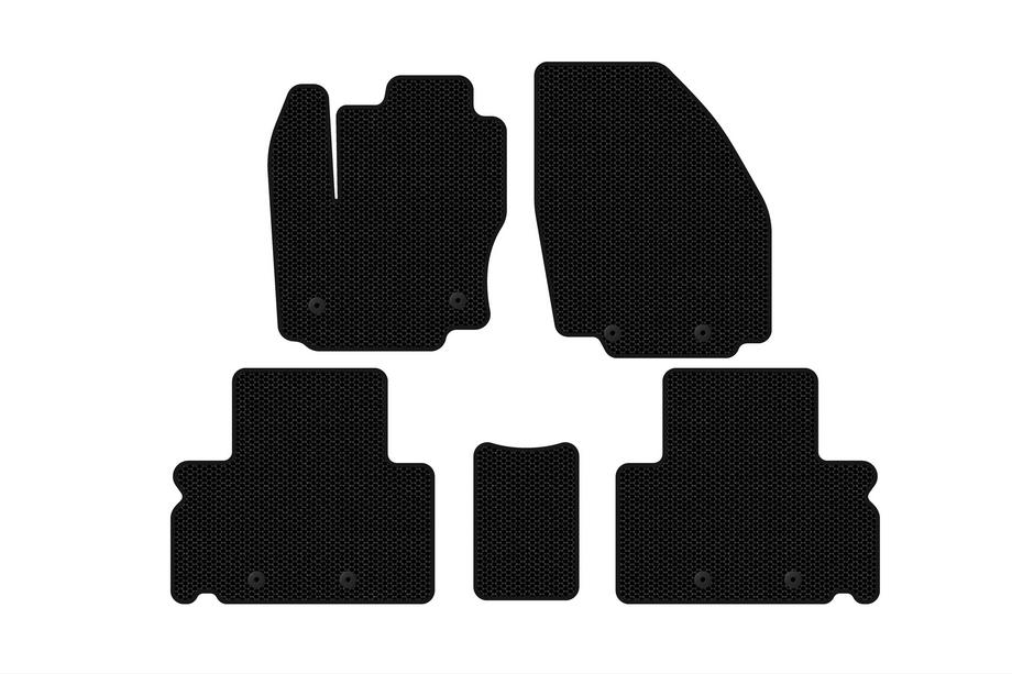 Ford S-Max 2007–2014 Gumové autokoberce Carsuit (černé) Image