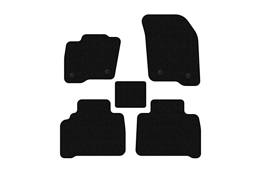 Ford S-Max 2015– Gumové autokoberce Carsuit (černé) Image