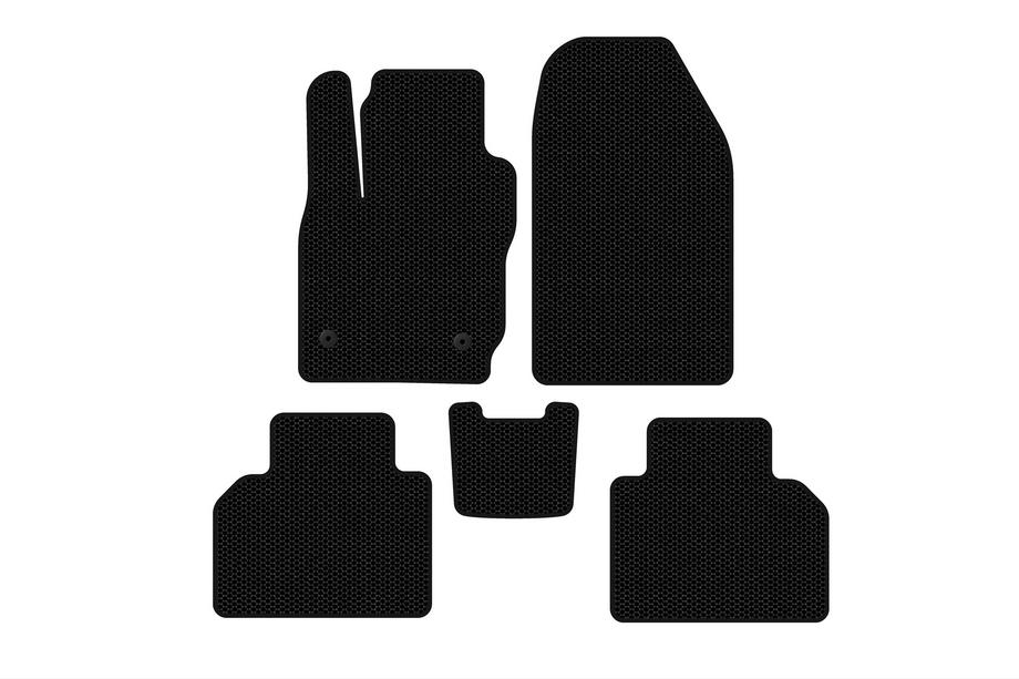 Ford Courier 2014–2023 Gumové autokoberce Carsuit (černé) Image