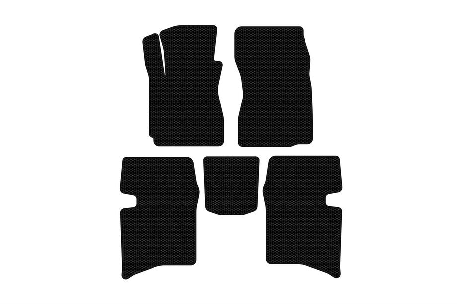 Geely MK 2006–2014 Gumové autokoberce Carsuit (SD, černé) Image