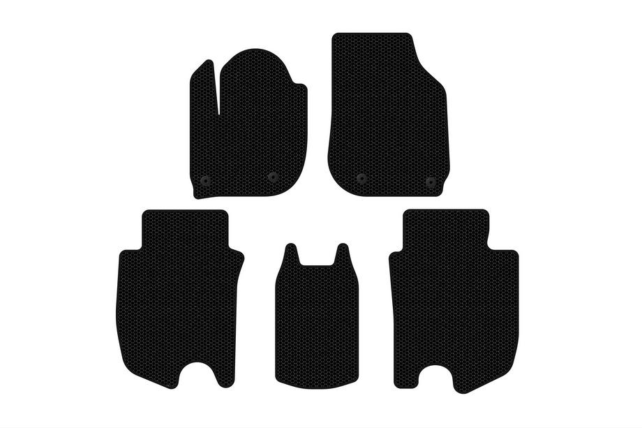 Honda FIT/Jazz 2014–2020 Gumové autokoberce Carsuit (HB, Hybrid, černé) Image