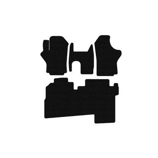 Gumové autokoberce Carsuit (2004-2007, 2 řady, 8místné, černé) Hyundai H200, H1, Starex 1998–2007 fotografie 1