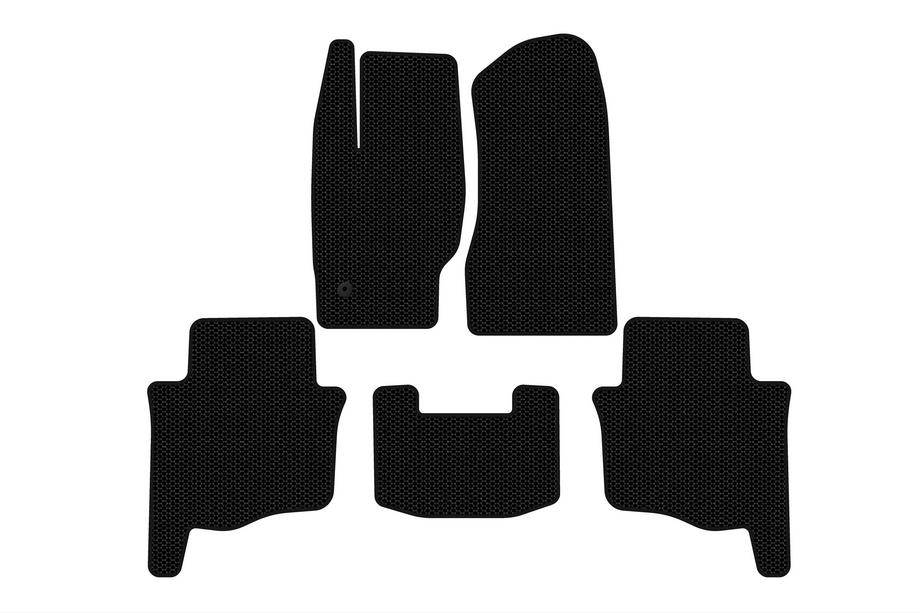 Jeep Grand Cherokee WK 2004–2010 Gumové autokoberce Carsuit (černé) Fotografie 1