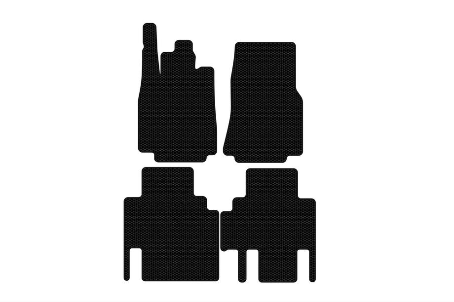 Mercedes Vaneo W414 2001–2005 Gumové autokoberce Carsuit (černé) Image