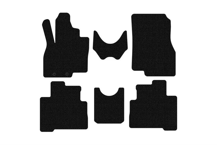 Mitsubishi Grandis 2003–2011 Gumové autokoberce Carsuit (2 řady, černé) Image