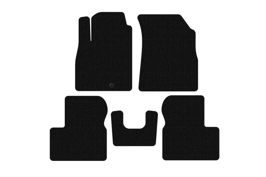 Nissan Micra K13 2011–2016 Gumové autokoberce Carsuit (černé) Image