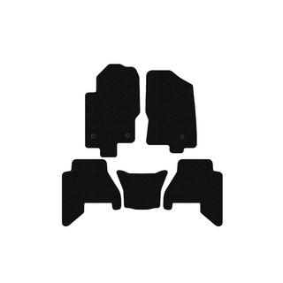 Gumové autokoberce Carsuit V2 (2 řady, černé, 2010-2014) Nissan Pathfinder R51 2005–2014 fotografie 1