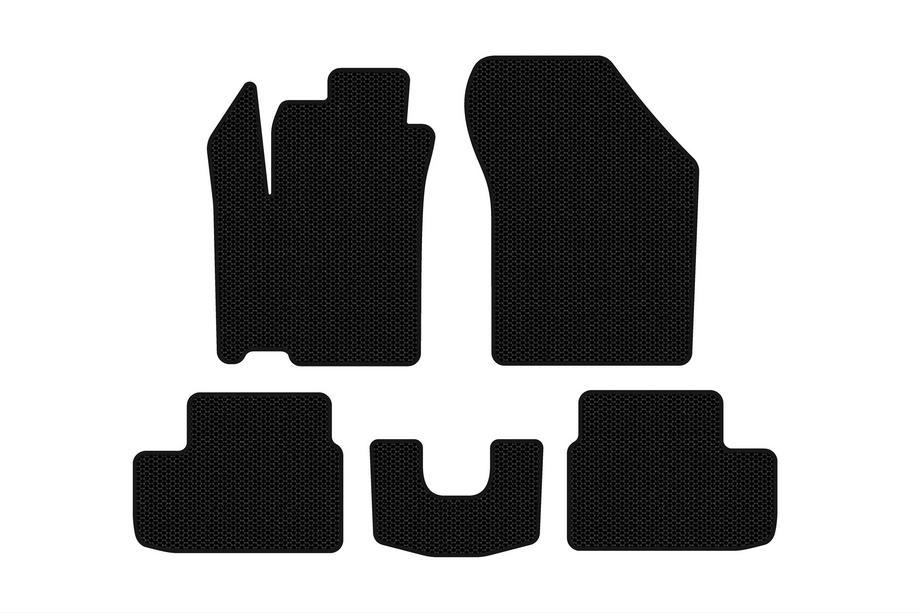 Opel Agila 2007–2015 Gumové autokoberce Carsuit (HB, černé) Image